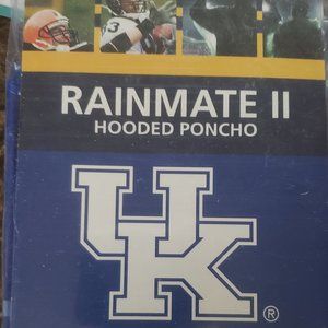 UK Kentucky Wildcats Hooded Poncho Rainmate II New